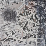 Collage, ensamblaje, textil, dibujo, pintura. thumbnail 1