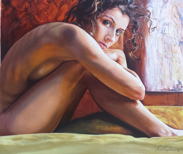 " Sumisión " Oil Canvas Nude Paintings