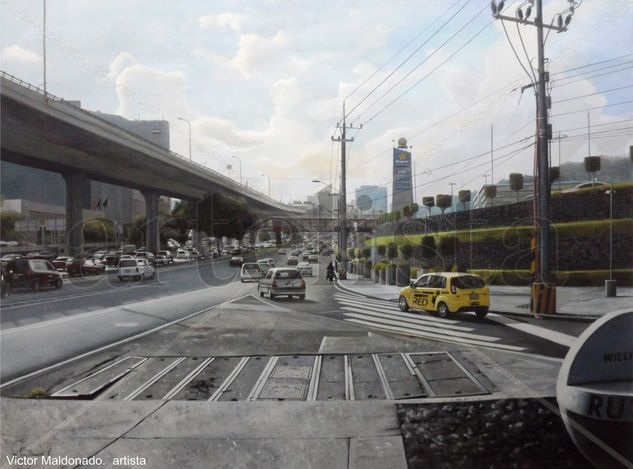 Paisaje urbano Perisur CDMX Oil Card Landscaping