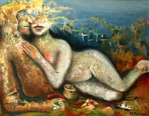 Extraña pareja Oil Canvas Nude Paintings