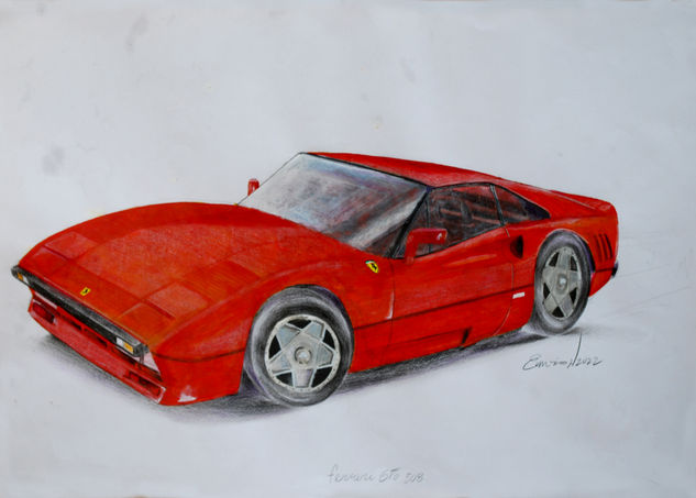 ferrari GTO 308 Acrylic Paper Others