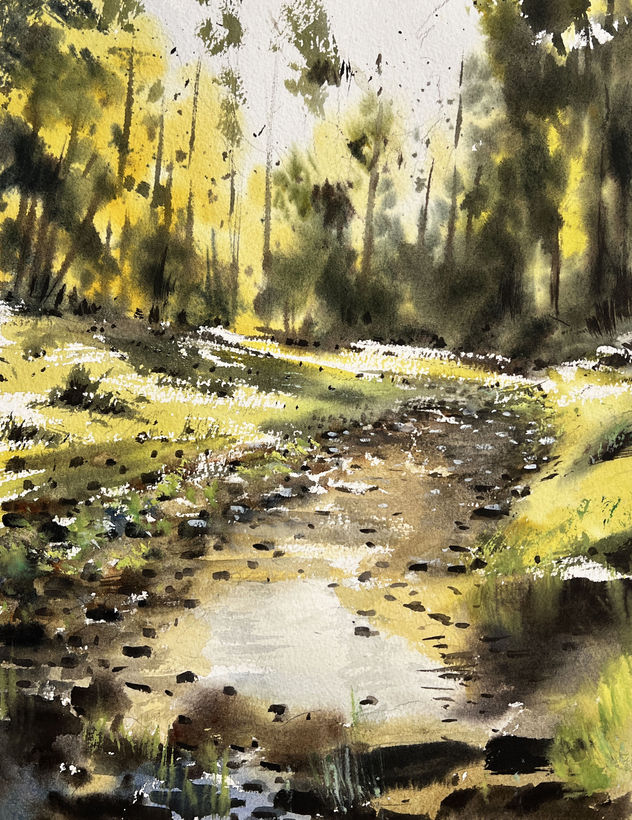 color en el bosque