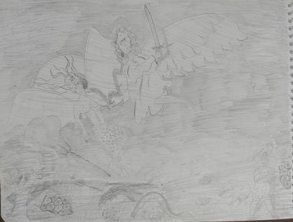 Angel vs Demonio