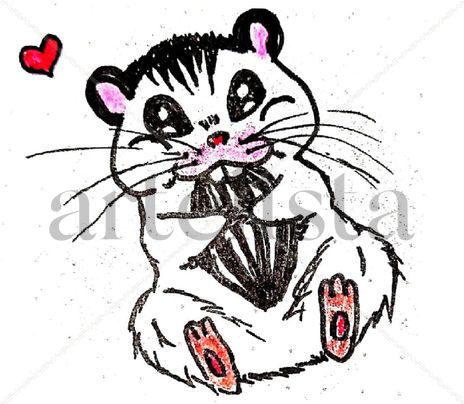 Hamster kawaii