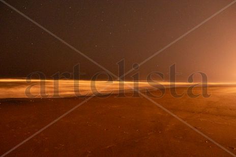 Noche en la playa