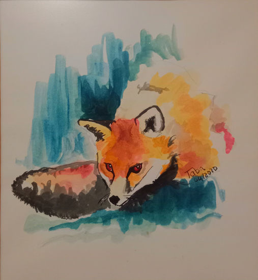 Zorro Watercolour Paper Animals