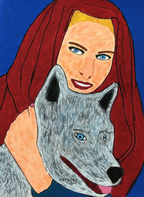 La chica y el lobo