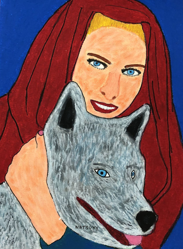 LA CHICA Y EL LOBO