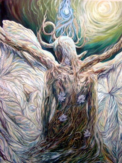 Awakening Oil Canvas Figure Painting