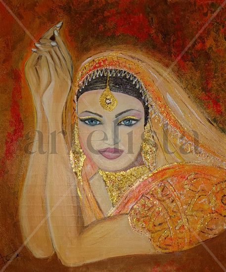 INDU Acrylic Canvas Portrait