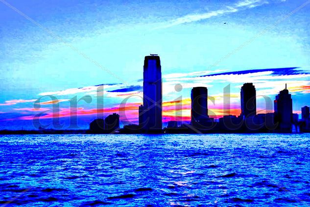 New Jersey Skyline 31b Nature Color (Digital)