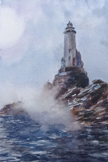 faro Watercolour Paper Marine Painting