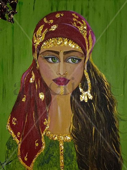 ZINGARA Acrylic Canvas Portrait