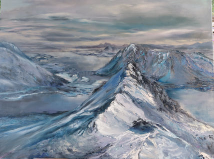Snow mountains