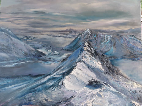 Snow mountains