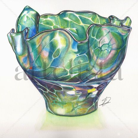 Rainbow vase