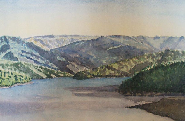 Pantano 1. Watercolour Paper Landscaping