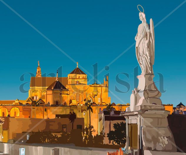 San Rafael protege a la Mezquita