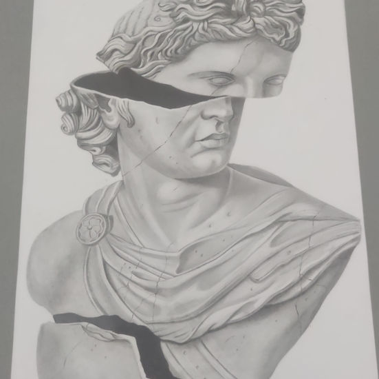 Apolo Graphite Paper Figure Painting
