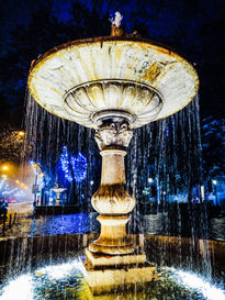 Fuente ornamental