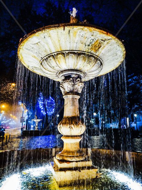Fuente ornamental