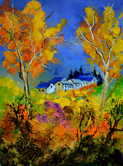 My countryside Oil Canvas Landscaping