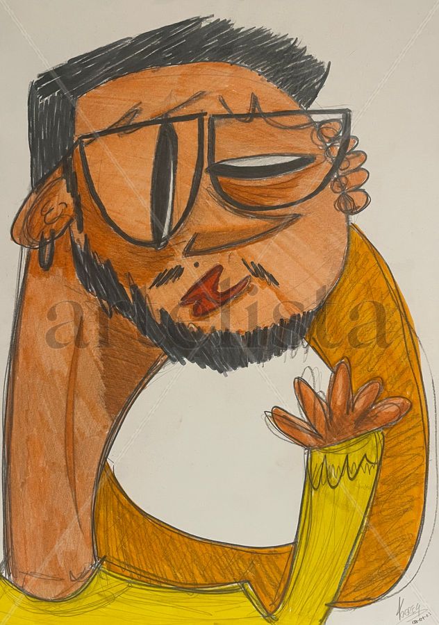 Autoretrato, lo que mis ojos ven al espejo.