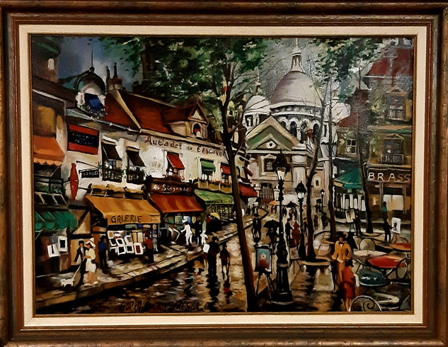 Paris Oil Canvas Landscaping