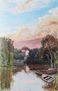paisaje con barcas
