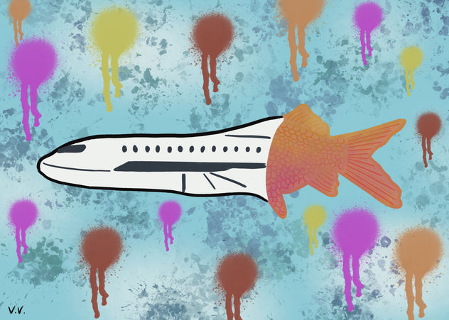 Realismo mágico: Avión que nada