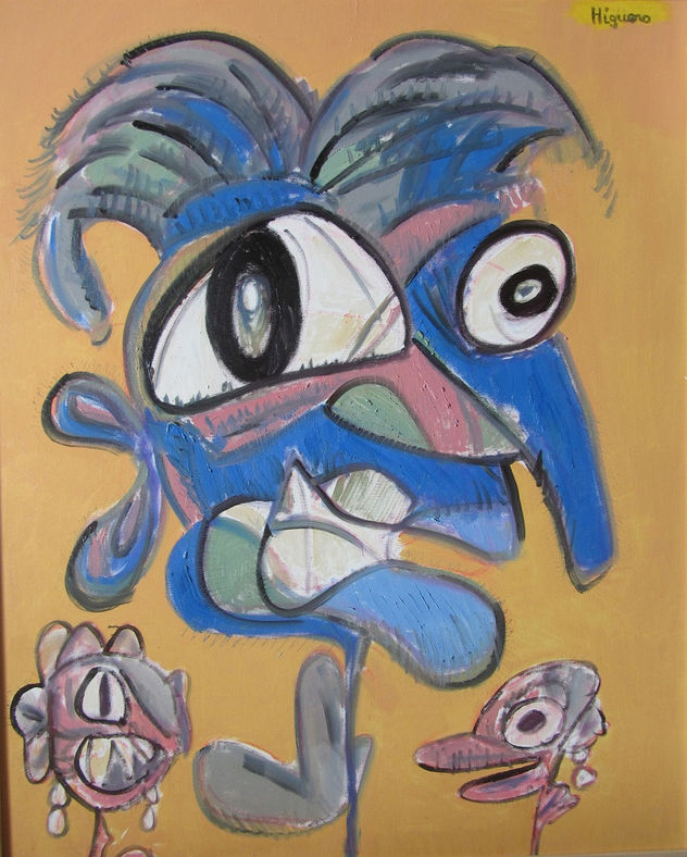 PERSONAJE ENTRE DOS DAMAS