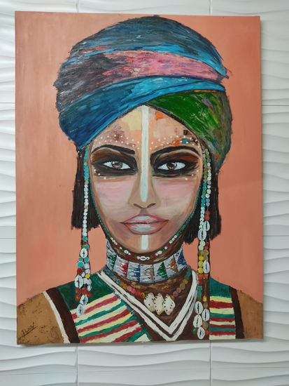 Belleza Oil Canvas Portrait