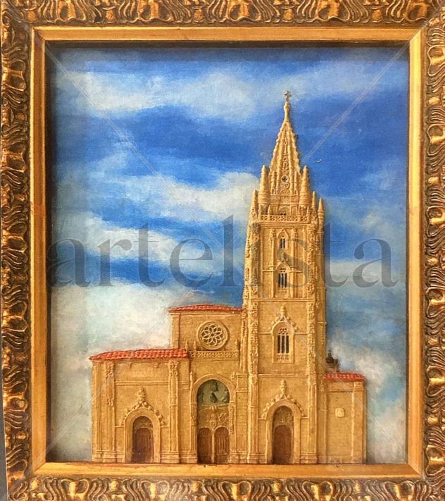 Reproducción en relieve, Catedral de Oviedo