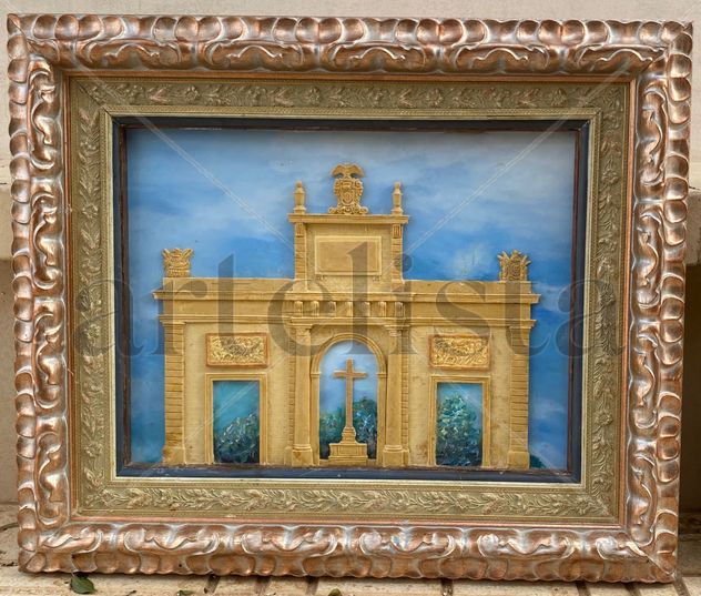 Reproducción en relieve, Puerta del Mar, Valencia