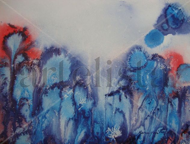 Hortensias azules