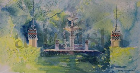 Fuente parque