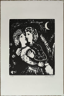 Marc chagall - amantes