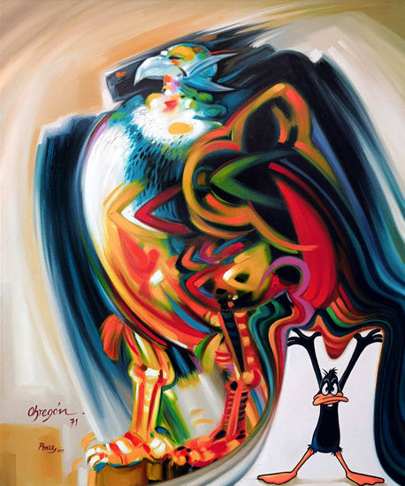 CAMINOS ENTRELAZADOS Oil Canvas Figure Painting