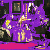 Meninas en violeta