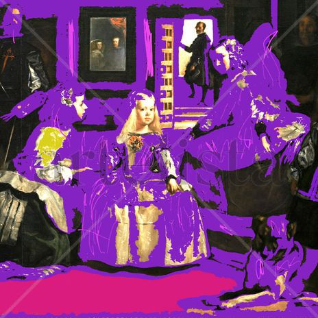 Meninas en violeta