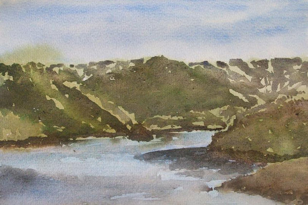 Pantano 2. Watercolour Paper Landscaping