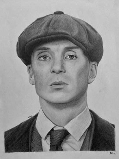 Retrato de Thomas Shelby Graphite