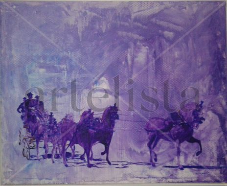 Carruaje azul