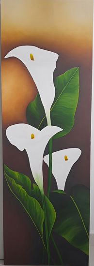 Cartuchos al óleo Oil Canvas Floral Painting