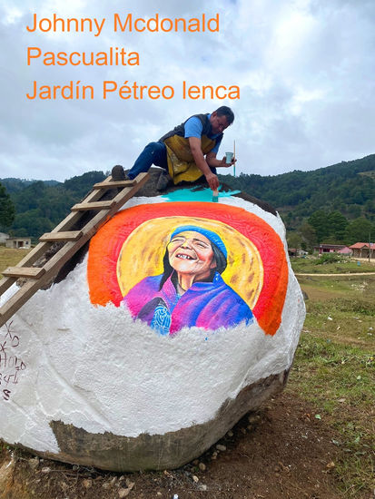 JARDÍN PÉTREO LENCA, ARTE HONDURAS LENCA johnny mcdonald Acrílico Otros Figura