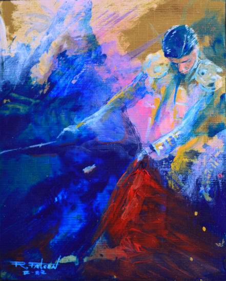 Aguado Oro Acrylic Card Figure Painting