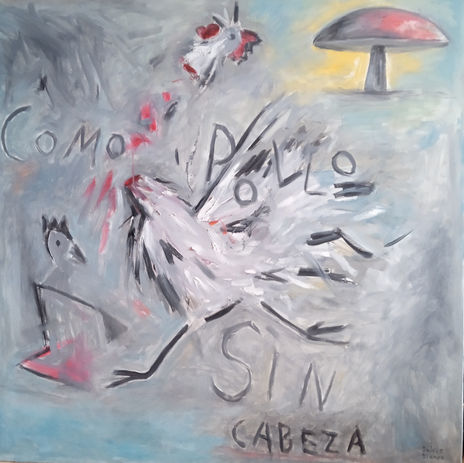 Como pollo sin cabeza