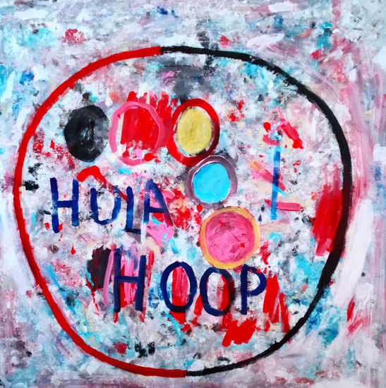 Hula hoop Acrylic Canvas Others