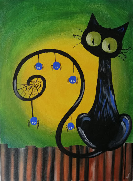 Gato Halloween...