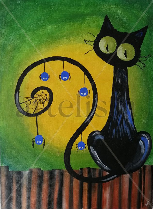 Gato Halloween (Halloween cat)